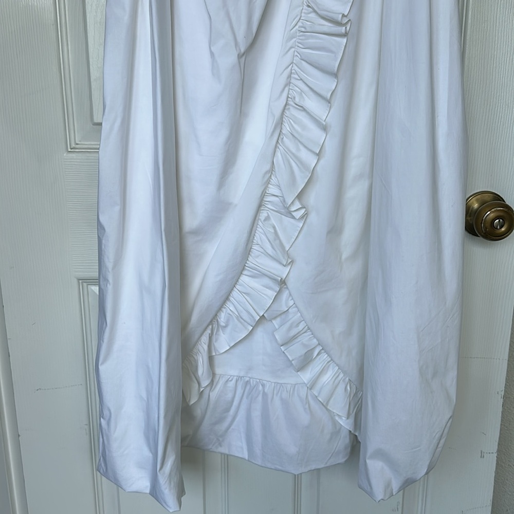 KIKA VARGAS White Sylvia Maxi Dress XS - Picture 3 of 5